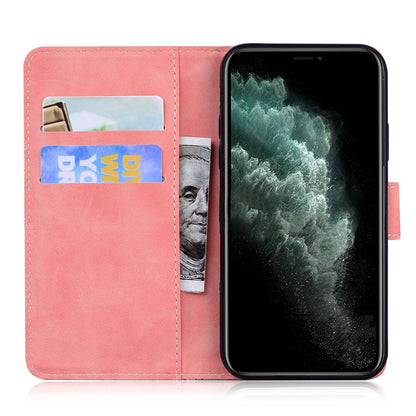 Anymob iPhone Mustard Solid Color Card Slot Leather Case Magnetic Wallet Back Phone Cover-Mobile Phone Cases-PEROZ Accessories