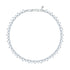 Chiara Ferragni Diamond Heart Silver Necklace-Necklaces-PEROZ Accessories