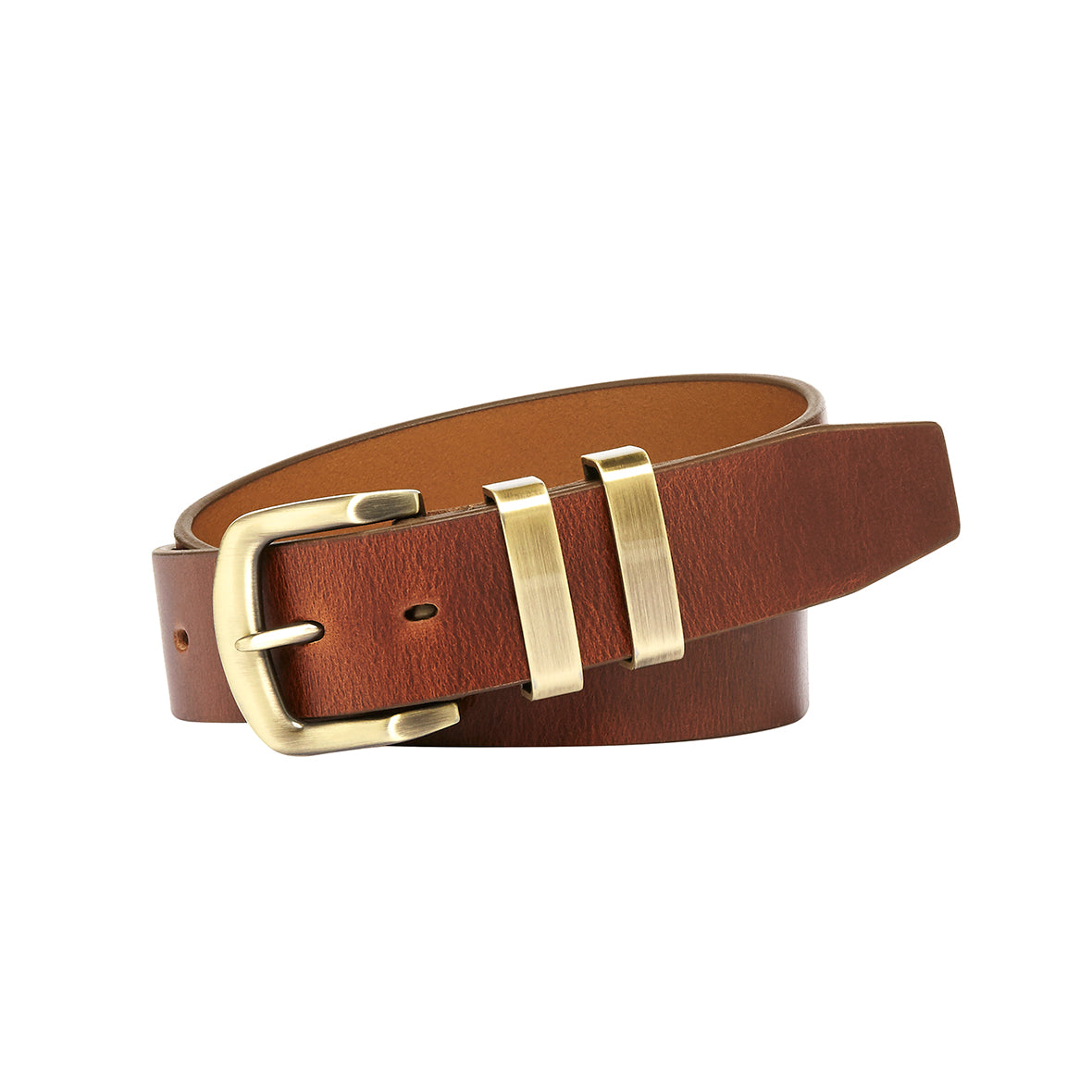 Shop JACKAROO Cognac Leather Belt | PEROZ Australia