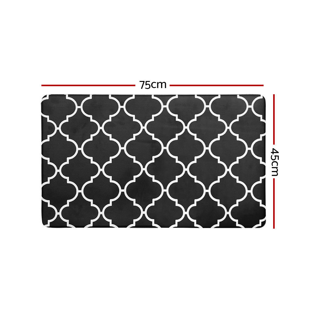 Artiss Kitchen Mat 45x75cm PVC Floor Rug Carpet Non-slip Gina-Home &amp; Garden &gt; Rugs-PEROZ Accessories