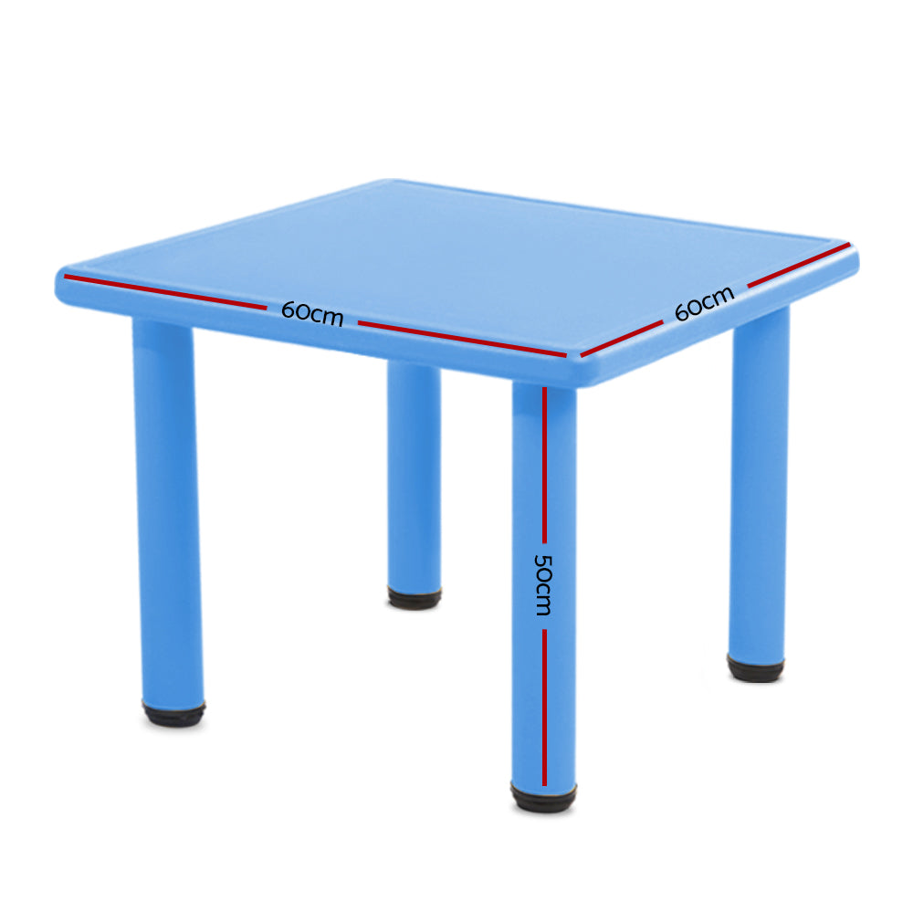 Keezi 60X60CM Kids Children Painting Activity Study Dining Playing Desk Table-Baby &amp; Kids &gt; Kid&