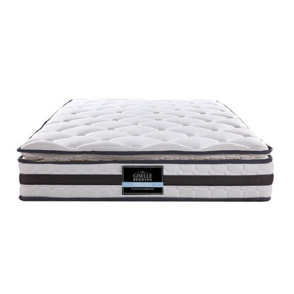 Giselle Bedding Normay Bonnell Spring Mattress 21cm Thick King Single-Furniture &gt; Mattresses-PEROZ Accessories