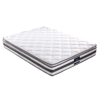 Giselle Bedding Normay Bonnell Spring Mattress 21cm Thick Queen-Furniture &gt; Mattresses-PEROZ Accessories