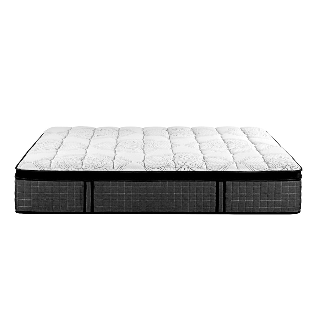 Giselle King Bed Mattress 9 Zone Pocket Spring Latex Foam Medium Firm 34cm-Furniture &gt; Mattresses-PEROZ Accessories