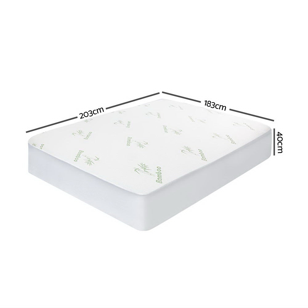 Giselle Bedding Giselle Bedding Bamboo Mattress Protector King-Home &amp; Garden &gt; Bedding-PEROZ Accessories