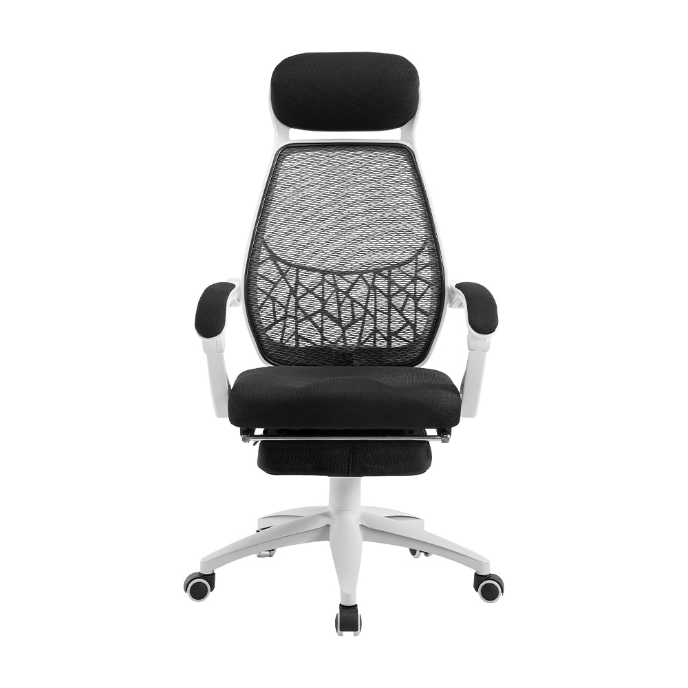 Artiss Gaming Office Chair Computer Desk Chair Home Work Study White-Furniture &gt; Office - Peroz Australia - Image - 3