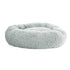 i.Pet Pet Bed Dog Cat 90cm Large Calming Soft Plush Light Grey-Pet Beds-PEROZ Accessories