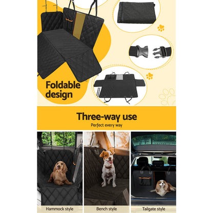 i.Pet Pet Car Seat Cover Dog Protector Hammock Back Waterproof Belt Non Slip Mat-Pet Care &gt; Dog Supplies-PEROZ Accessories