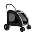 i.Pet Pet Dog Stroller Pram Large Carrier Cat Travel Foldable Strollers 4 Wheels-Pet Care > Dog Supplies-PEROZ Accessories