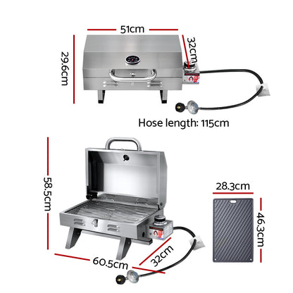 Grillz Portable Gas BBQ-Home &amp; Garden &gt; BBQ-PEROZ Accessories