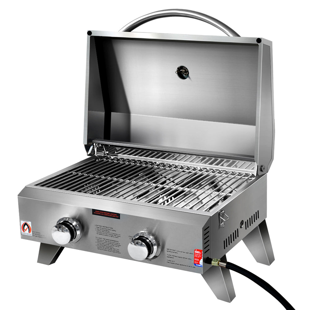 Grillz Portable 2 Burner Gas BBQ-Home &amp; Garden &gt; BBQ-PEROZ Accessories