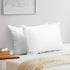 Giselle Bedding Set of 2 Duck Down Pillow - White-Home & Garden > Bedding-PEROZ Accessories