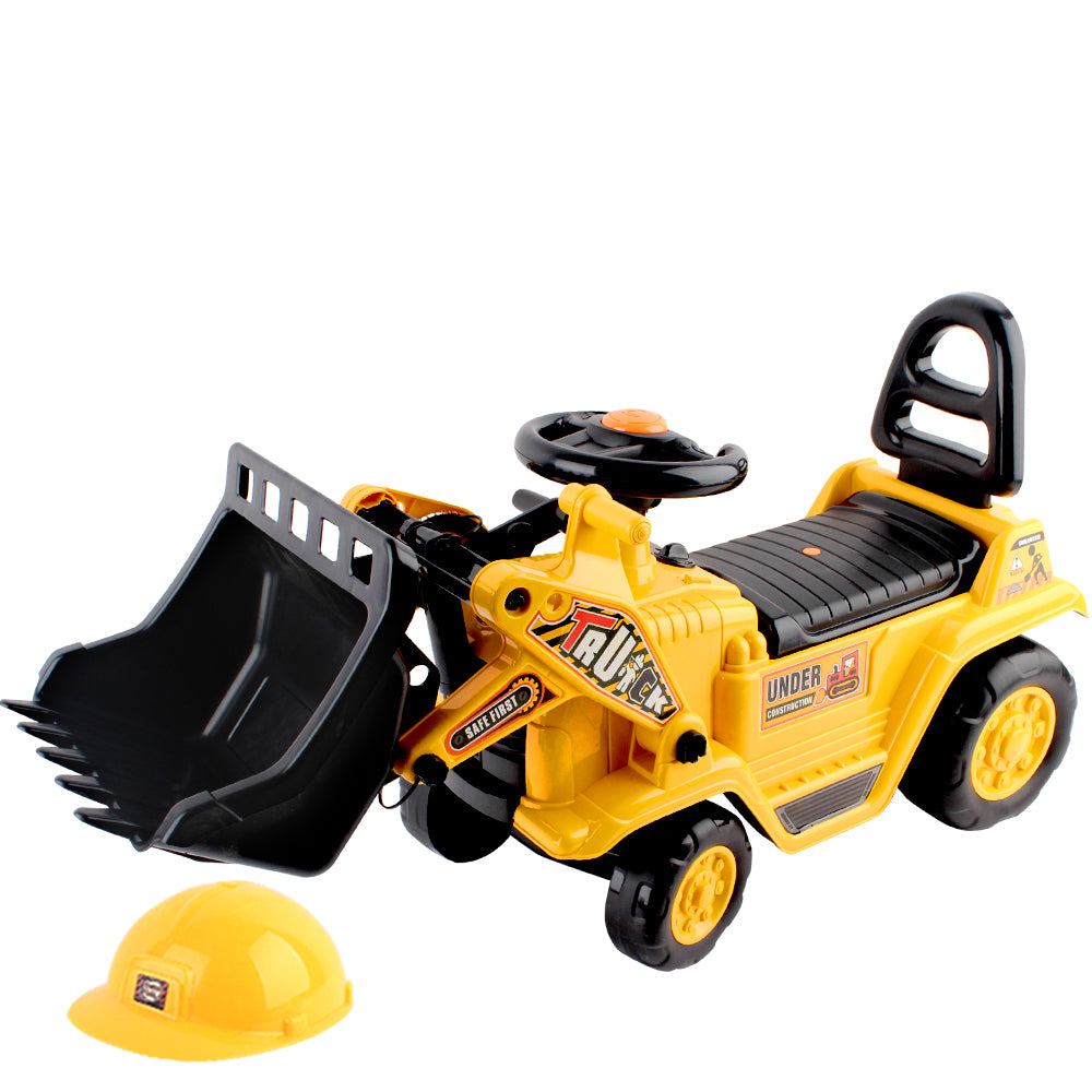 Keezi Kids Ride On Bulldozer - Yellow-Baby &amp; Kids &gt; Ride on Cars, Go-karts &amp; Bikes-PEROZ Accessories