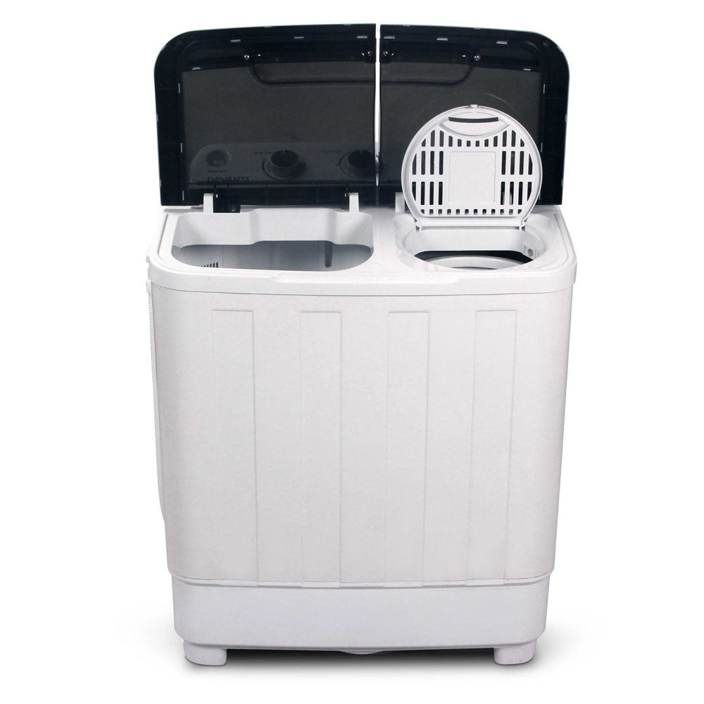 Devanti 5KG Mini Portable Washing Machine - White-Washing Machines-PEROZ Accessories