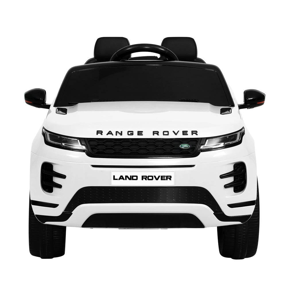 Kids Ride On Car Licensed Land Rover 12V Electric Car Toys Battery Remote White-Baby &amp; Kids &gt; Ride on Cars, Go-karts &amp; Bikes-PEROZ Accessories