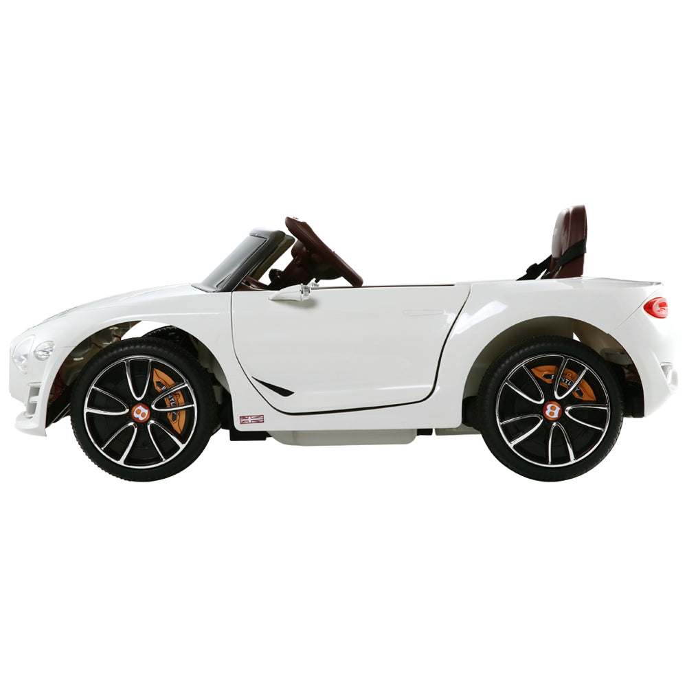 Bentley Kids Ride On Car Licensed Electric Toys 12V Battery Remote Cars White-Baby &amp; Kids &gt; Ride on Cars, Go-karts &amp; Bikes-PEROZ Accessories