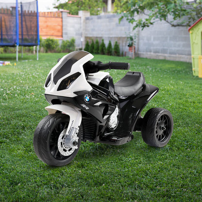 Kids Ride On Motorbike BMW Licensed S1000RR Motorcycle Car Black-Baby &amp; Kids &gt; Ride on Cars, Go-karts &amp; Bikes-PEROZ Accessories