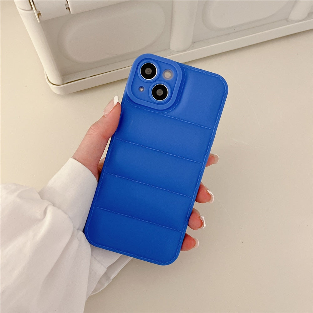 Anymob iPhone Green Jacket Silicone Phone Case Shockproof Candy Bumper Cover-Mobile Phone Cases-PEROZ Accessories