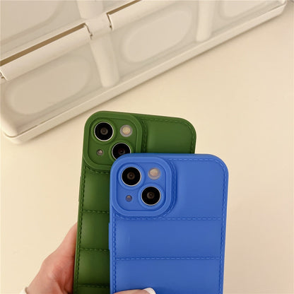 Anymob iPhone Green Jacket Silicone Phone Case Shockproof Candy Bumper Cover-Mobile Phone Cases-PEROZ Accessories