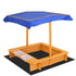 Keezi Outdoor Canopy Sand Pit-Baby & Kids > Toys-PEROZ Accessories