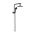 Shop Welba 10" Rain Shower Head Set Round 3-Mode Handheld Shower Gooseneck Black  | PEROZ Australia