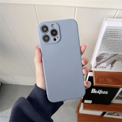 Anymob iPhone Lavander Square Silicone Phone Case Slim Soft Back Cover-Mobile Phone Cases-PEROZ Accessories