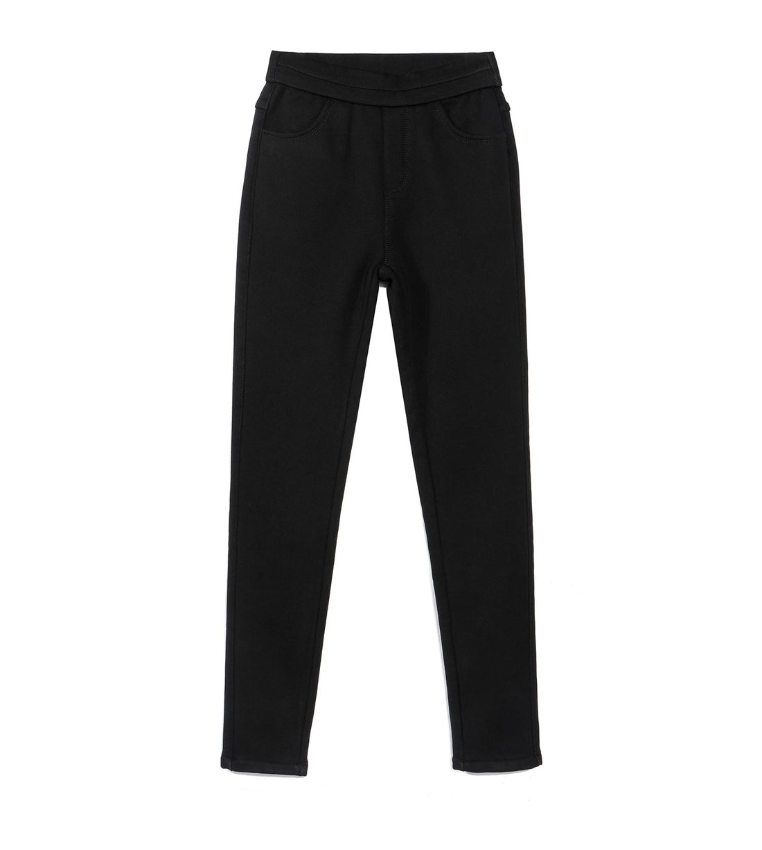 TARRAMARRA Women Black Leggings Laney Wool Fleece Lining-Leggings-PEROZ Accessories