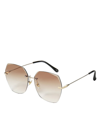 TARRAMARRA Rimless Sunglasses-Sunglasses-PEROZ Accessories