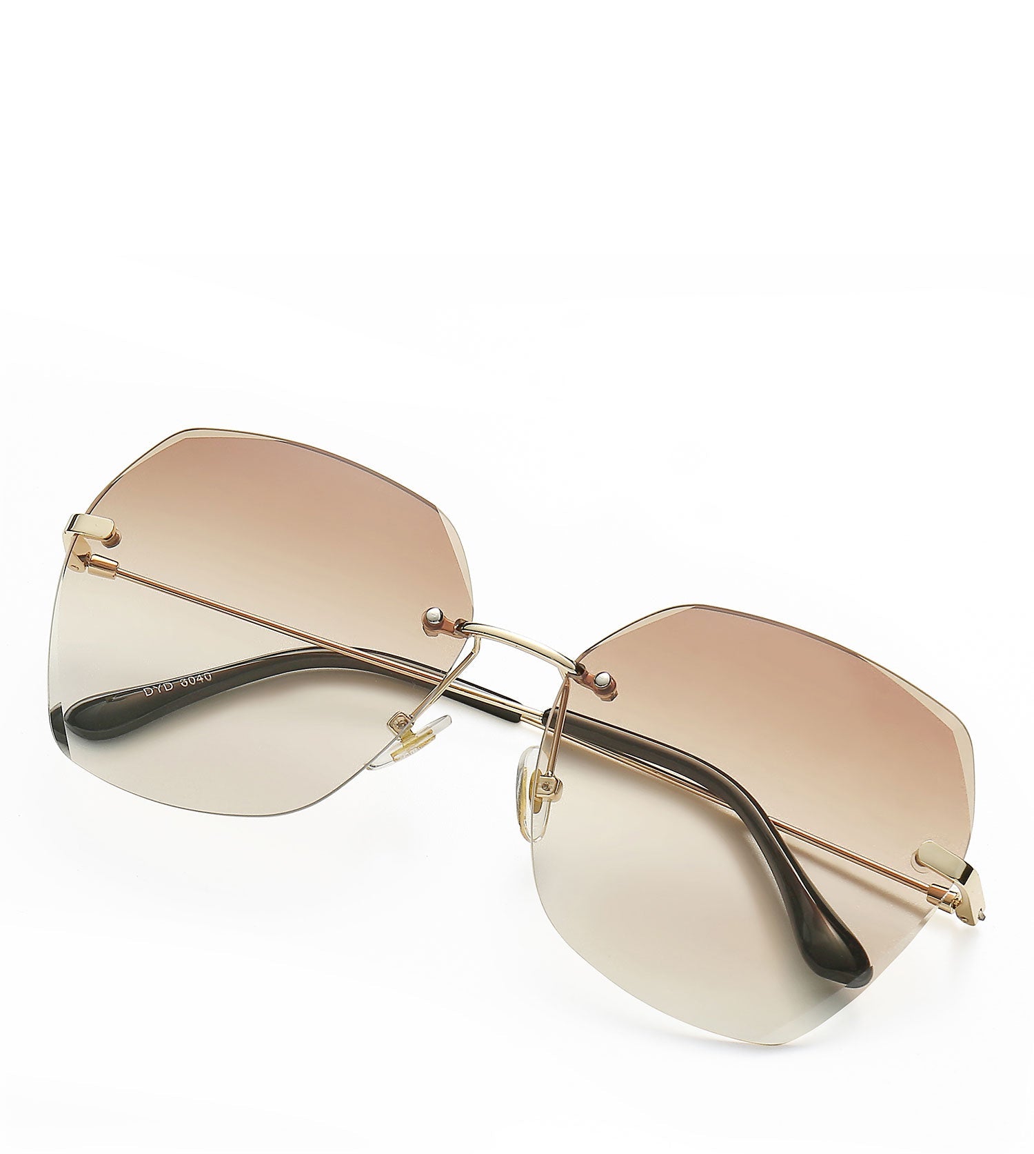 TARRAMARRA Rimless Sunglasses-Sunglasses-PEROZ Accessories