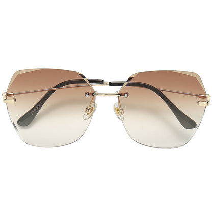 TARRAMARRA Rimless Sunglasses-Sunglasses-PEROZ Accessories