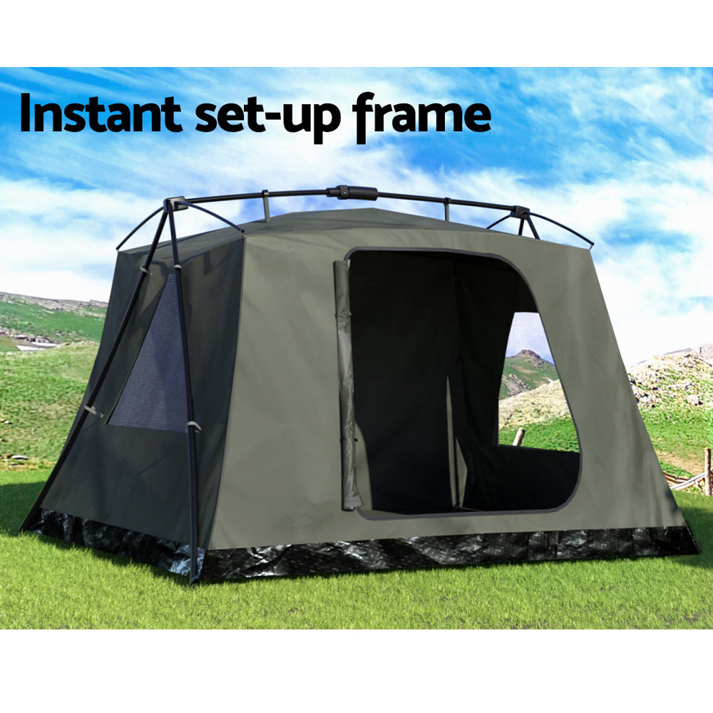 Weisshorn Camping Tent Instant Up 2-3 Person Tents Outdoor Hiking Shelter-Outdoor &gt; Camping-PEROZ Accessories