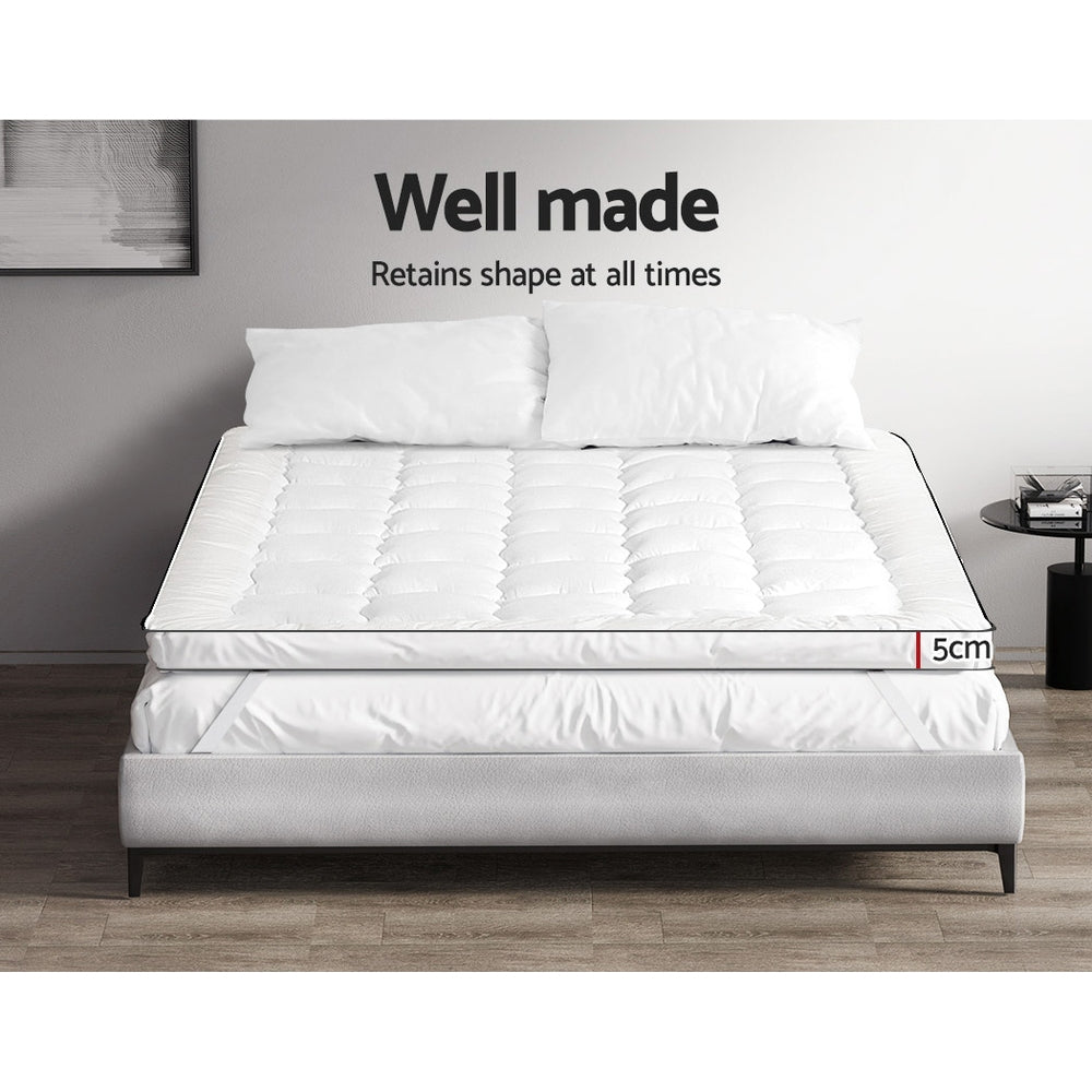 Giselle Bedding Mattress Topper Pillowtop - King Single-Home &amp; Garden &gt; Bedding-PEROZ Accessories