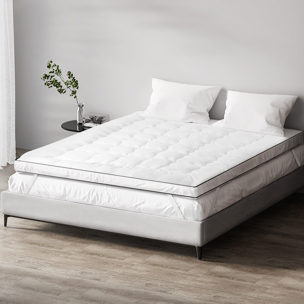 Giselle Bedding Mattress Topper Pillowtop - King Single-Home &amp; Garden &gt; Bedding-PEROZ Accessories