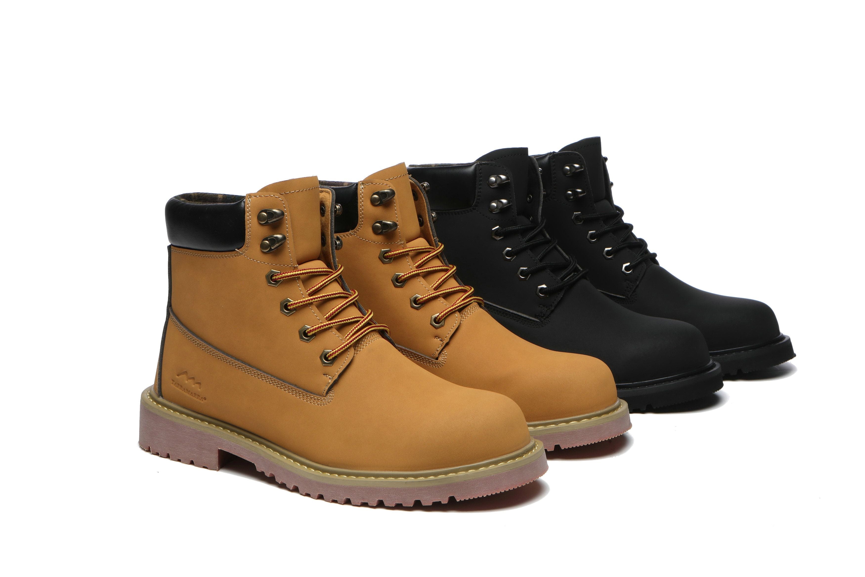 TARRAMARRA Work Safety Lace Up Boots Men Jaden-Boots-PEROZ Accessories