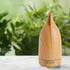 Milano Decor Aroma Diffuser 100ml Ultrasonic Humidifier Purifier And 3 Pack Oils - Light Wood-Aroma Diffusers & Humidifiers-PEROZ Accessories