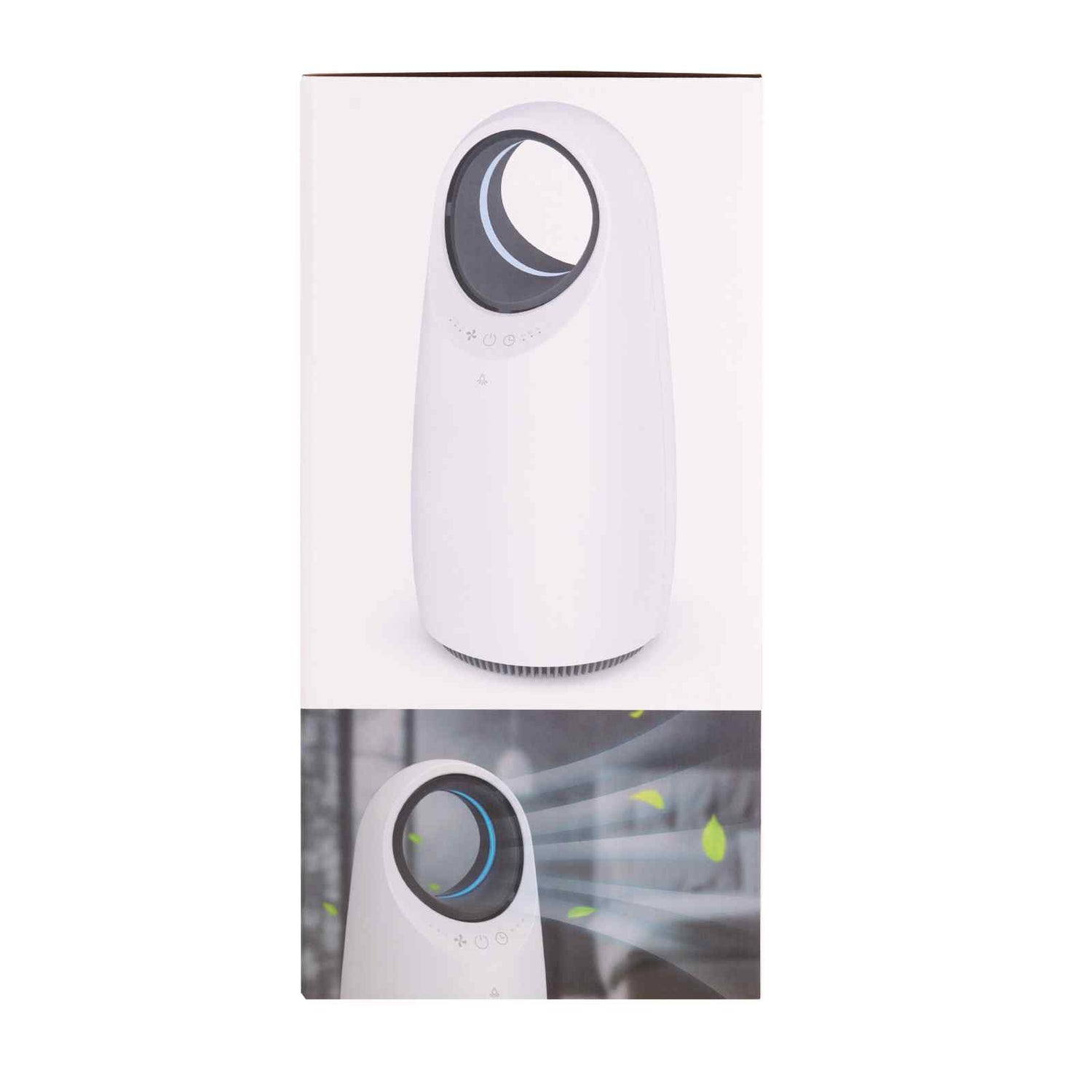 MyGenie Ultra Quiet Eco Flow Air Purifier WI-FI Control HEPA Filter White-Air Purifiers-PEROZ Accessories