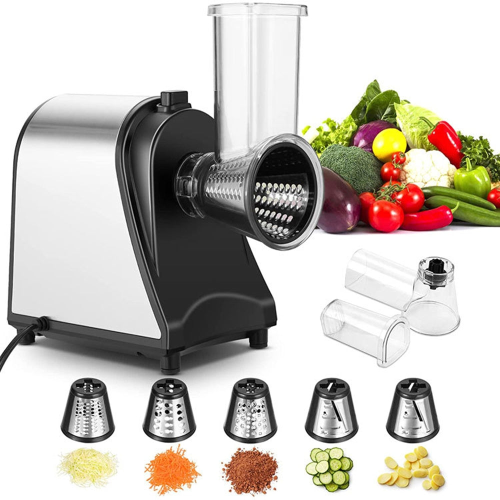 Electric Grater Vegetable Food Rotary Drum Grater Chopper Slicer-Appliances &gt; Appliances Others-PEROZ Accessories