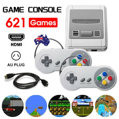 621-IN-1 Retro Classic Mini Handheld Game Console TV HDMI 2 Controller Gamepad-Gift &amp; Novelty &gt; Games-PEROZ Accessories