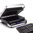 EUROCHEF EUC-CG7 Smart Multi Contact Grill Sandwich Panini Press Maker Fast Cafe Style-Appliances > Kitchen Appliances-PEROZ Accessories