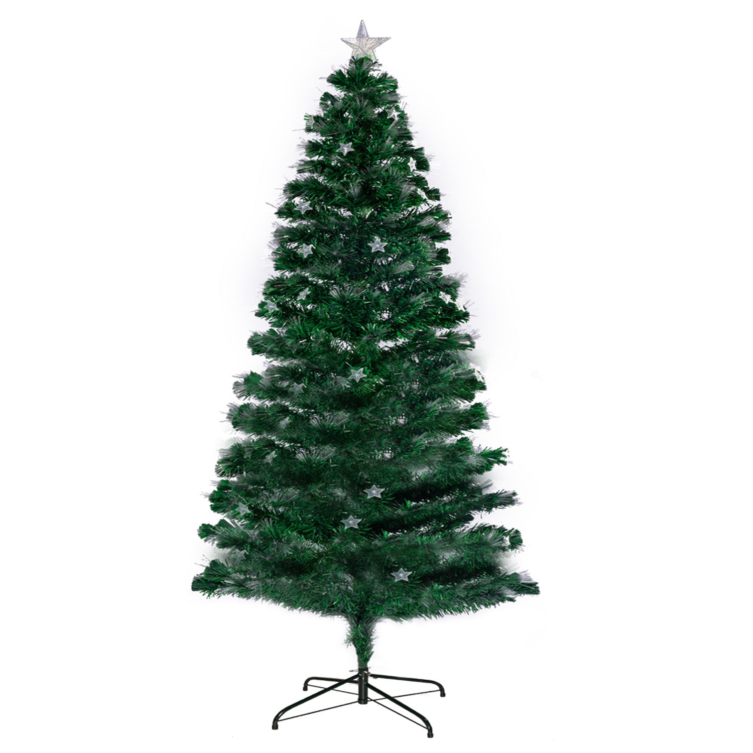 Christabelle 1.2m Enchanted Pre Lit Fibre Optic Christmas Tree Stars Xmas Decor-Occasions &gt; Christmas-PEROZ Accessories