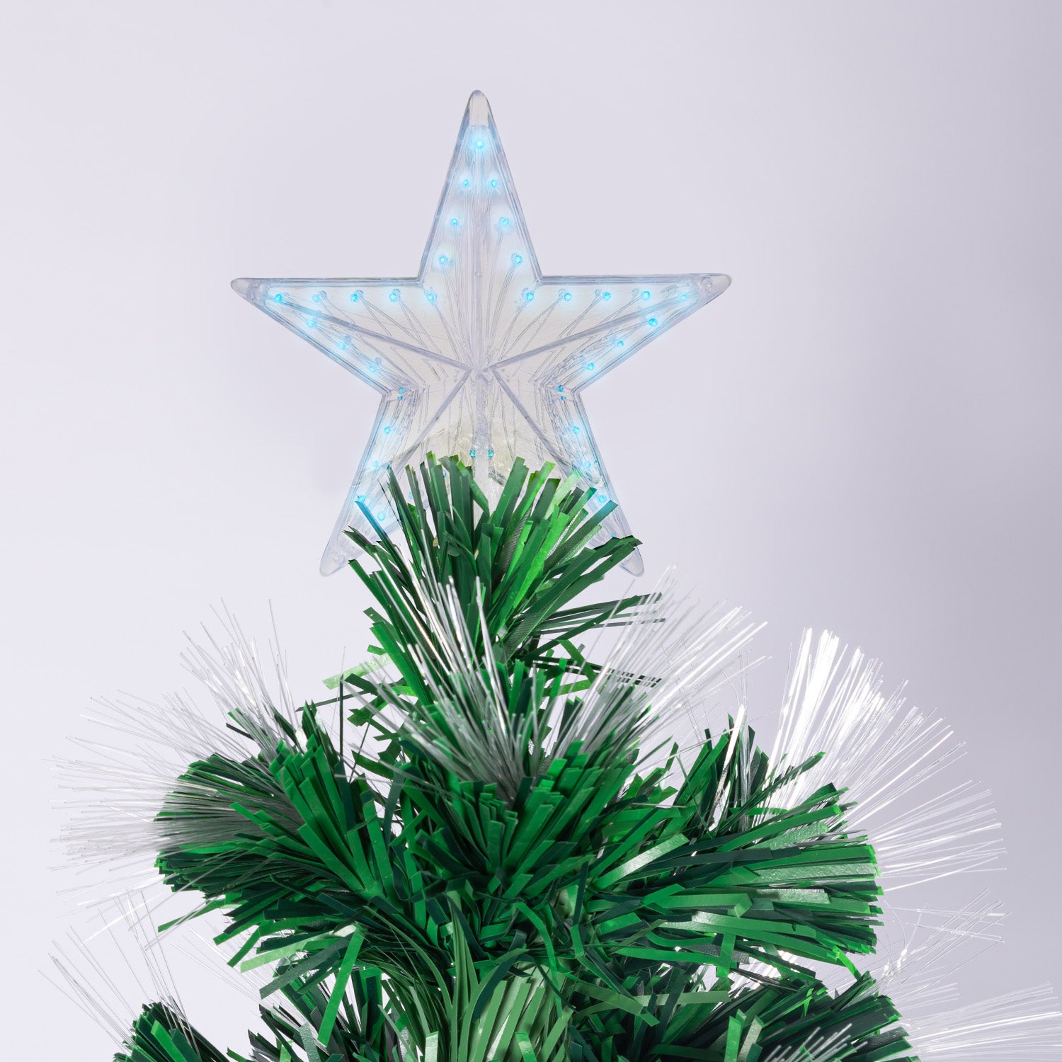 Christabelle 1.2m Enchanted Pre Lit Fibre Optic Christmas Tree Stars Xmas Decor-Occasions &gt; Christmas-PEROZ Accessories