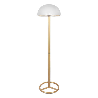 Sarantino Metal Floor Lamp with White Acrylic Shade by Sarantino-Home &amp; Garden &gt; Lighting-PEROZ Accessories