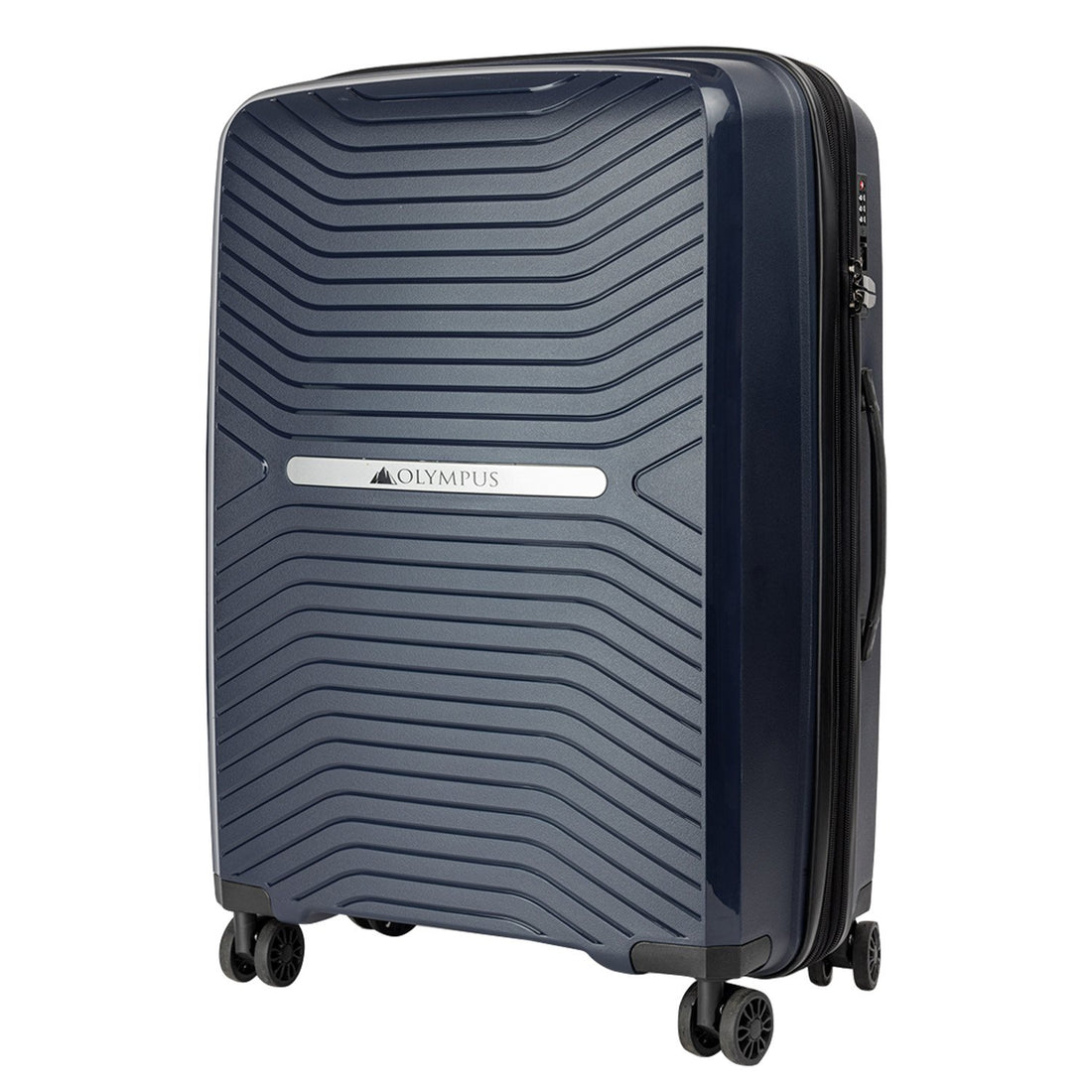 Olympus Astra 20in Lightweight Hard Shell Suitcase - Aegean Blue-Home &amp; Garden &gt; Travel-PEROZ Accessories