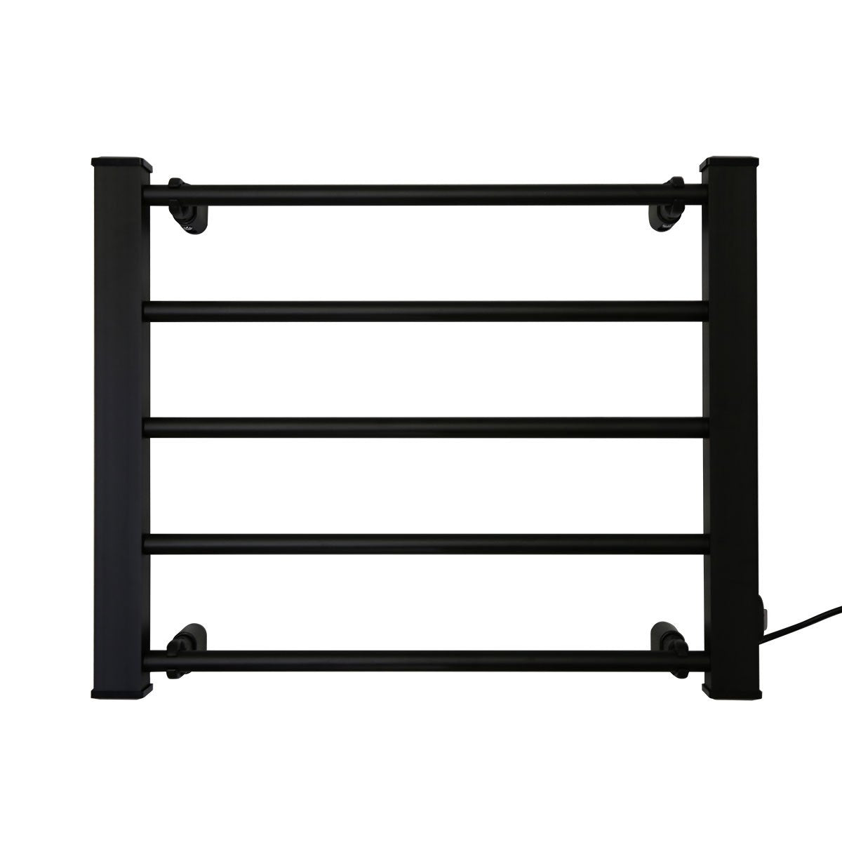 Pronti Heated Towel Rack Electric Bathroom Towel Rails Warmer Ev-90 -black-Home &amp; Garden &gt; Bathroom Accessories-PEROZ Accessories