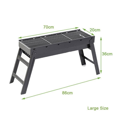 Foldable Portable BBQ Charcoal Grill Barbecue Camping Hibachi Picnic Large-Home &amp; Garden &gt; BBQ-PEROZ Accessories