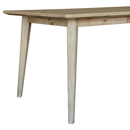 Grevillea Dining Table 210cm Solid Acacia Timber Wood Tropical Furniture - Brown-Furniture &gt; Dining-PEROZ Accessories