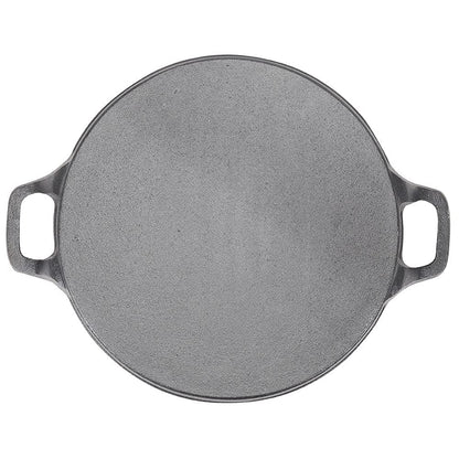 30cm Round Cast Iron Griddle Plate, BBQ Pan Cooking Griddle Grill for StoveF, Oven-Home &amp; Garden &gt; BBQ-PEROZ Accessories