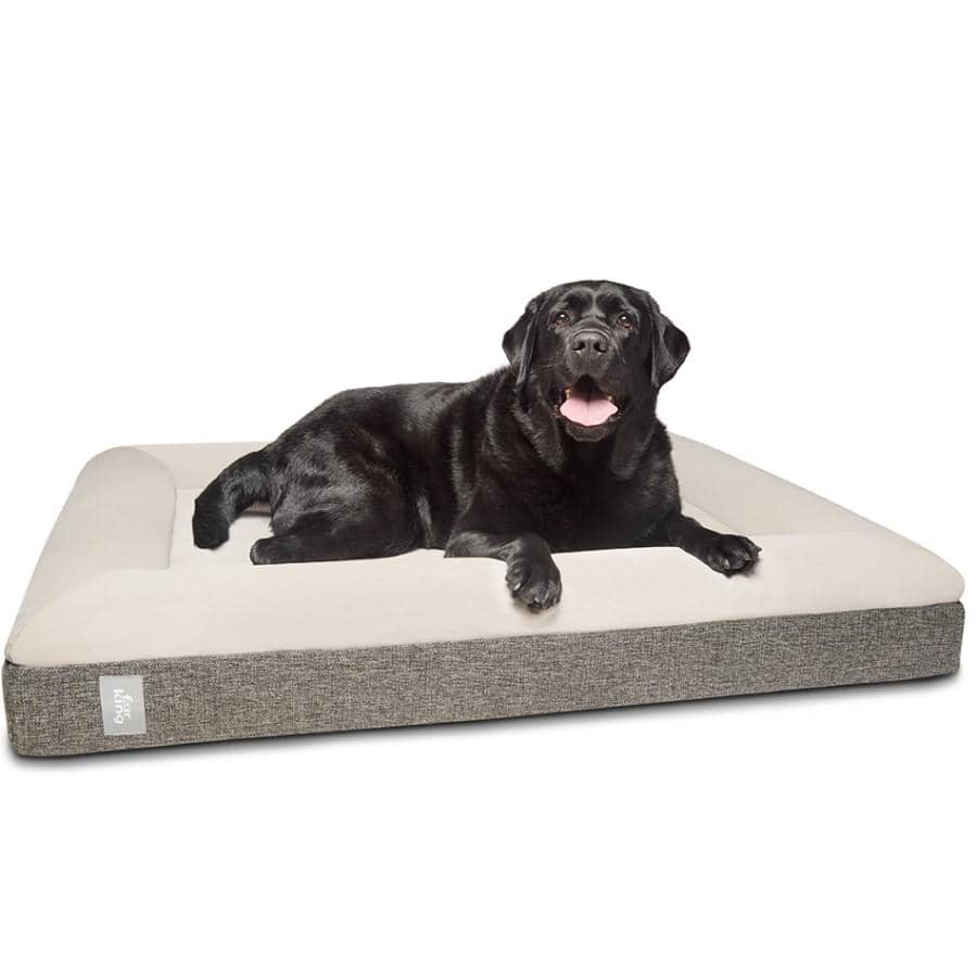 Fur King &quot;Ortho&quot; Orthopedic Dog Bed - Large-Pet Beds-PEROZ Accessories