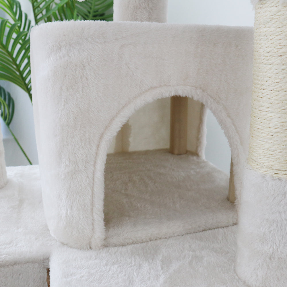 CATIO Tranquility Palace Scratching Post 50x50x171cm-Pet Care &gt; Toys-PEROZ Accessories