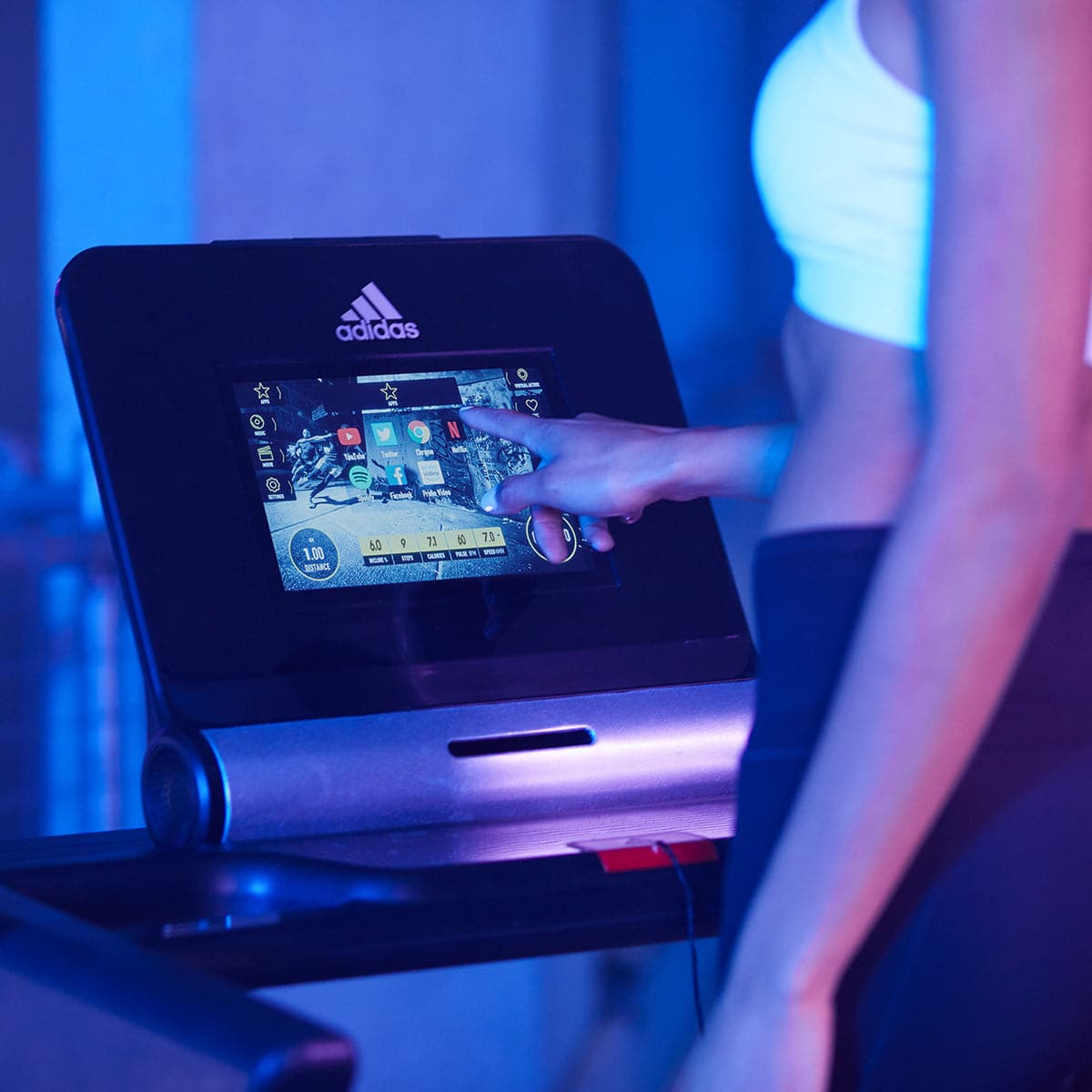 Adidas T-19x Treadmill with Zwift and Kinomap-Sports &amp; Fitness &gt; Fitness Accessories-PEROZ Accessories